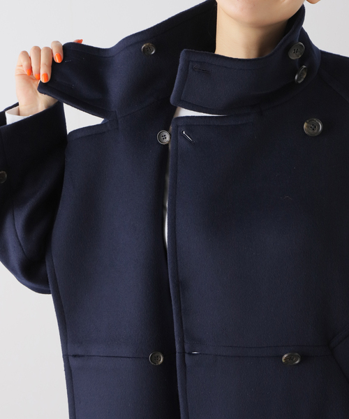 追加》Wビーバーコクーンスタンドカラー（その他アウター）｜B.C STOCK