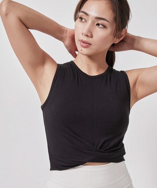 Alo Yoga（アロヨガ）の「【alo】COVER TANK カバータンクトップ