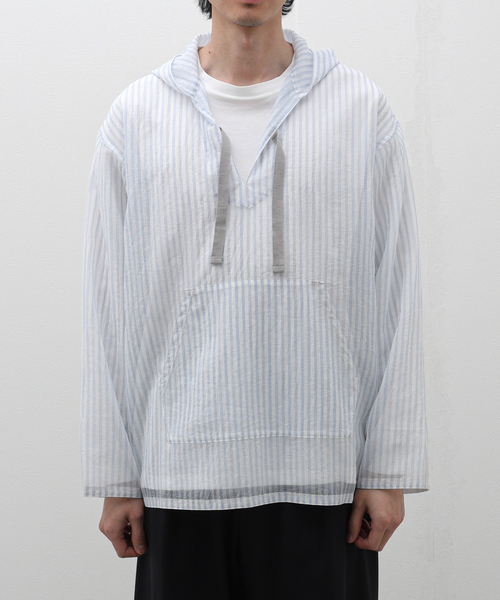 セール】迷迭香 (マンネンロウ) for BOUCLE 別注 ストライプメッシュ