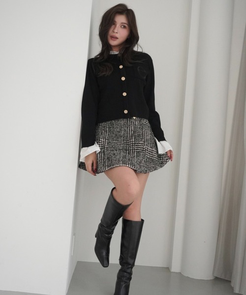 ツイードタックミニスカート（スカート）｜EIMY ISTOIRE（エイミー