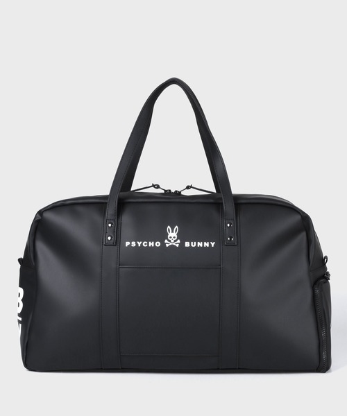 Psycho Bunny（サイコバニー）の「[GOLF] PUレザー ロゴボストンバッグ