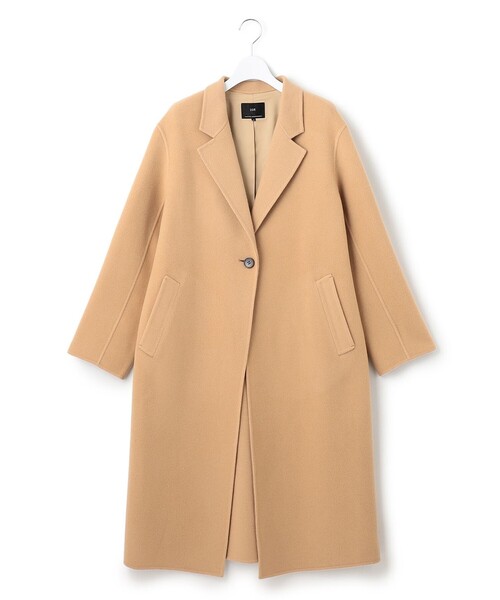 セール】ウールリバー ロングコート（チェスターコート）｜23区 L