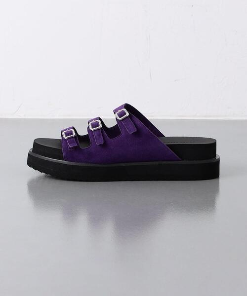 UNITED ARROWS（ユナイテッドアローズ）の「3ライン スエード ミュール