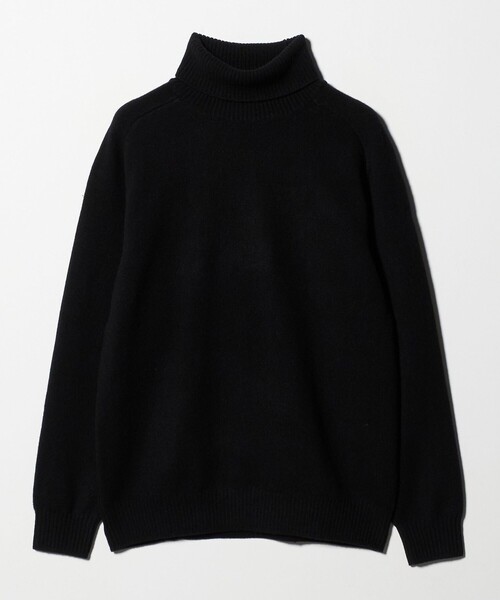 セール】ウール カシミヤ ミドルゲージ タートルネック ニット（ニット