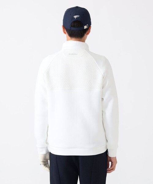 セール】PURPLE LABEL / スフィダンテ 切り替え ハーフジップ プル