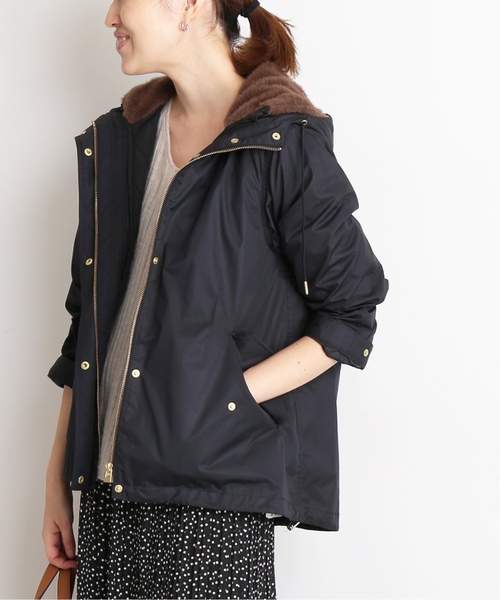 セール】エコファー付きフードミリタリーブルゾン◇（ブルゾン