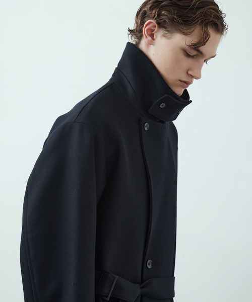 残りわずか再入荷なし！》超撥水SUPER140S 2way スタンドコート｜2WAY