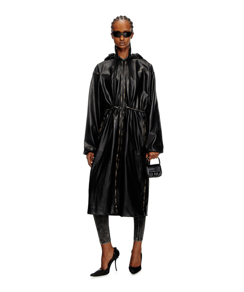 DIESEL（ディーゼル）の「レディース フリンジウールジップアップ