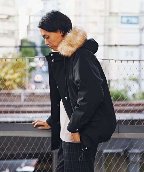 貴重！初期HECTIC木の葉迷彩ダッフルコートLヘクティクジャケット