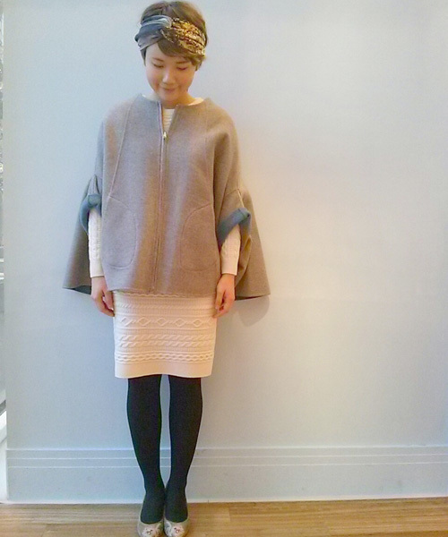 BEARDSLEY（ビアズリー）の「リバーシブルポンチョ（その他アウター