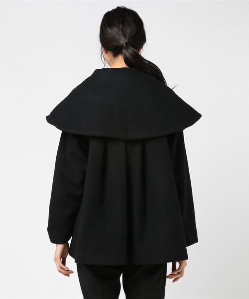 CLANE（クラネ）の「BIG COLLAR FLARE COAT（ブルゾン）」 - WEAR