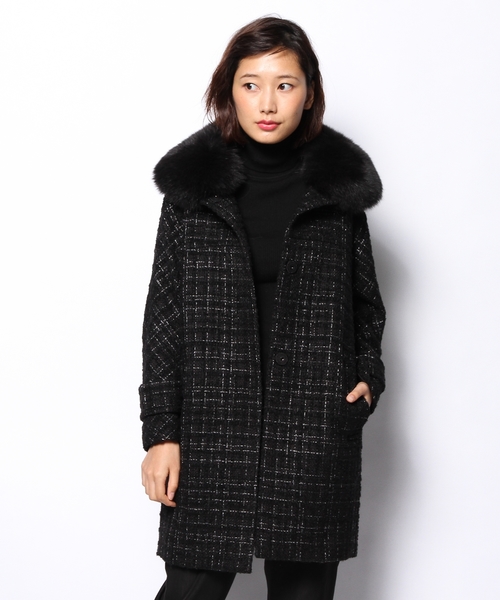 GRACE CONTINENTAL（グレースコンチネンタル）の「フォックスファー衿