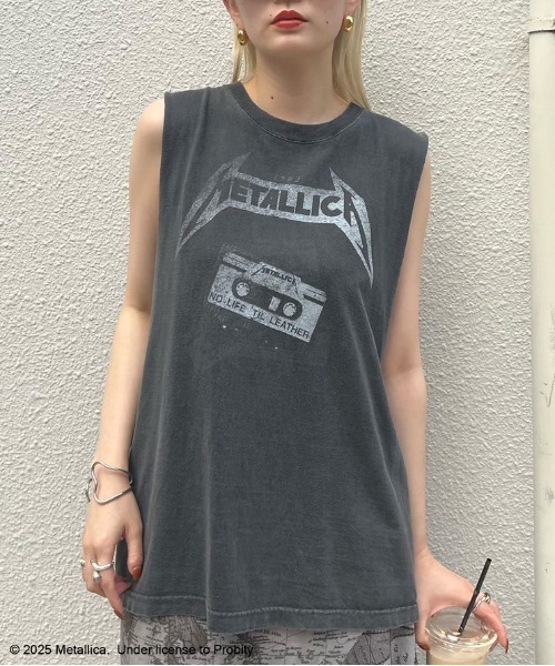 MEDI METALLICA BLK NS TEE（タンクトップ）｜Ameri（アメリ）の