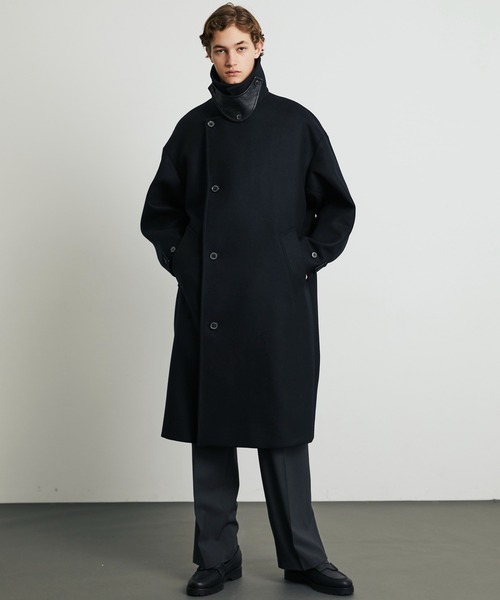 数量限定】×EX Super180s MELTON OVER COAT（ダウンジャケット/コート