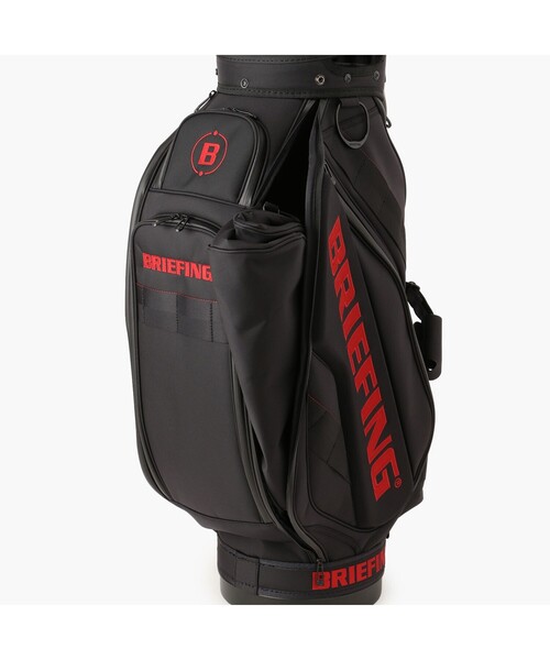 BRIEFING CR-3 #2ゴルフバッグ ブラック アイアンヘッドカバー付き