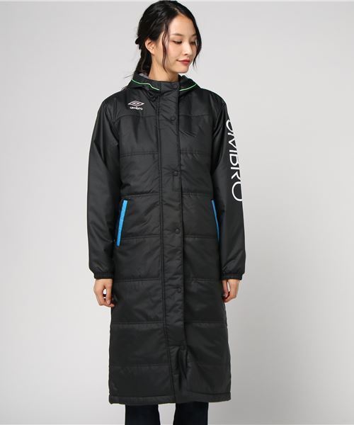 UMBRO（アンブロ）の「ベンチコート WM ロングパテッドコート