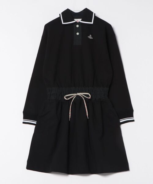 セール】ｵｰｶﾞﾆｯｸBD裏毛ﾎﾟﾛ衿ﾜﾝﾋﾟｰｽ（ワンピース）｜Vivienne Westwood