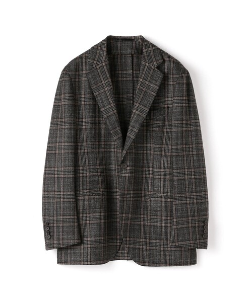 セール】ウールシルクカシミヤ シングル2Bテーラードジャケット Loro