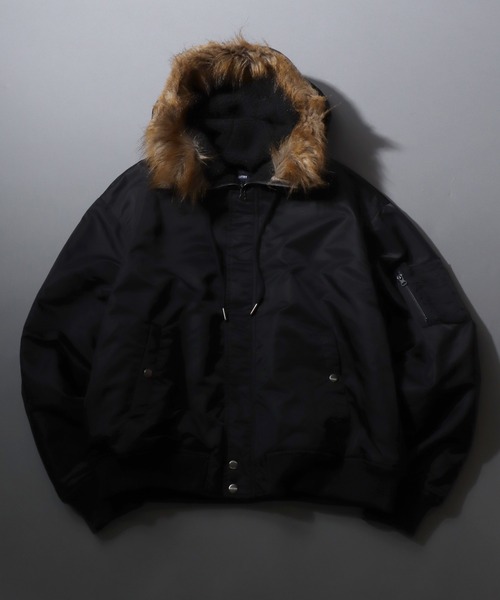 セール】SITRY Heavy Nylon Twill N-2B Flight Jacket/別注 ヘビー