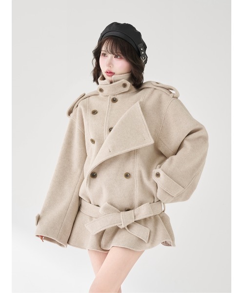 ドロップショルダージャケットコート（その他アウター）｜Darich