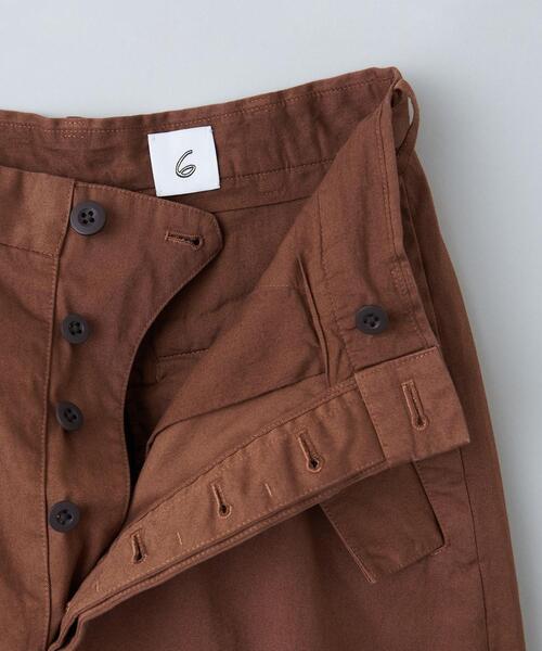 6（ロク）の「＜6(ROKU)＞コットン コンバットパンツ（その他パンツ