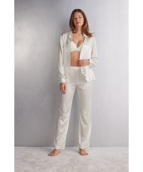 セール】シルク ロングパンツ（ルームウェア/パジャマ）｜Intimissimi