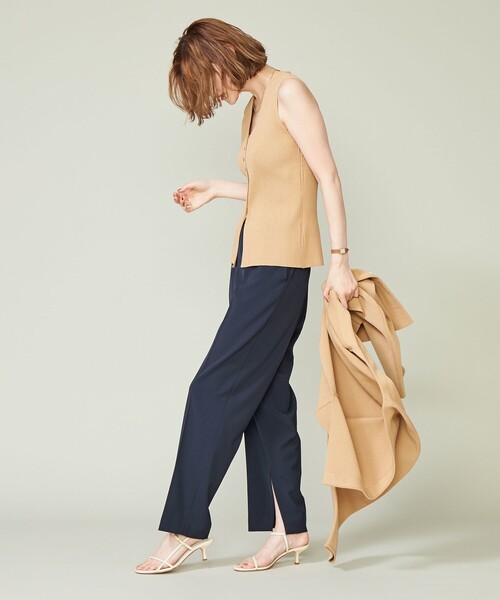 conte（コンテ）の「＜conte＞スリット テーパードパンツ（その他