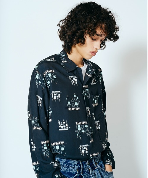 セール】TOWNCRAFT / タウンクラフト 50S ROCKABILLY SHIRTS 総柄