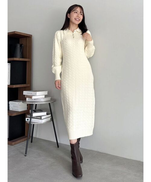POLO BCS コラボ】ケーブルポロニットワンピース（ワンピース）｜POLO