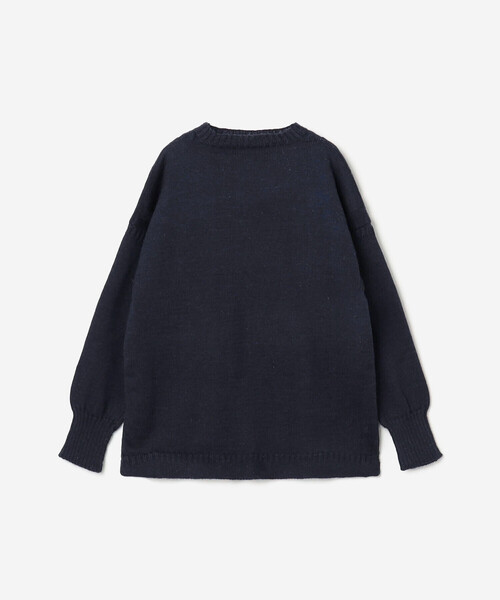 Le Tricoteur | 〈別注〉トラディショナル ウールガンジーセーター