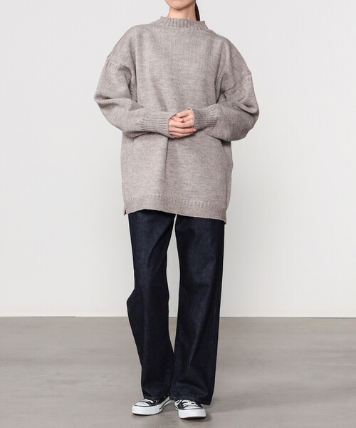 Le Tricoteur | 〈別注〉トラディショナル ウールガンジーセーター