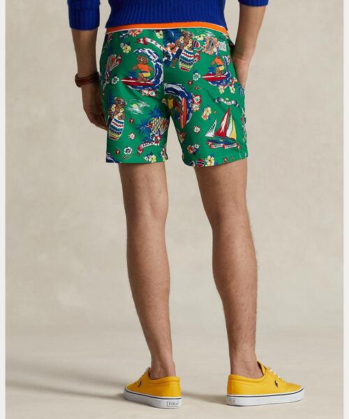 5.75インチ トラベラー Polo ベア スイム パンツ（水着）｜POLO RALPH