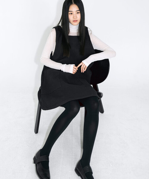 Bshop（ビショップ）の「eunoia | キルト サイドボタンワンピース