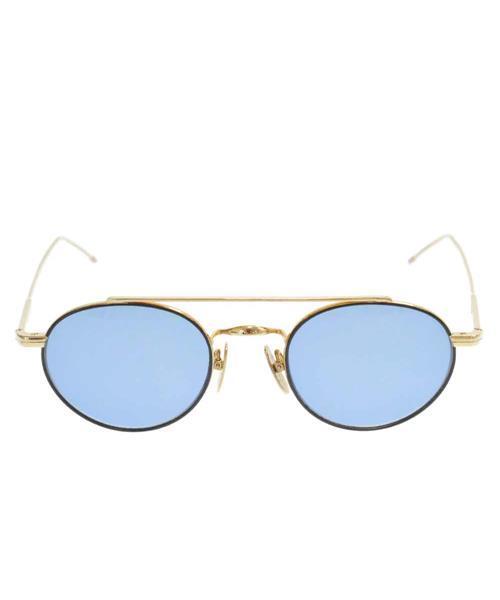 トムブラウンブルーレンズサングラス