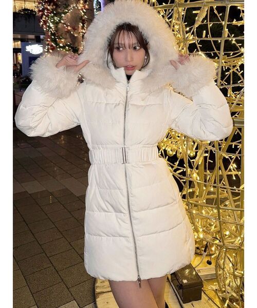 セール】フード付きダウンコート【完売サイズは品番：1526100221で販売