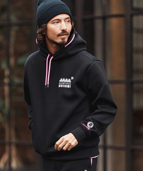 mpa4013-muta x ACANTHUS Collaboration Cardboard Knit Parka