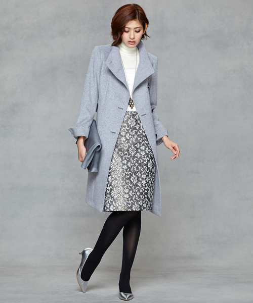 23区（ニジュウサンク）の「ウールアンゴラビーバー コート