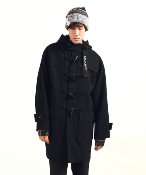 p*y様 MILKBOY 3点セット ダッフルコート ハーフパンツ マフラー 2026