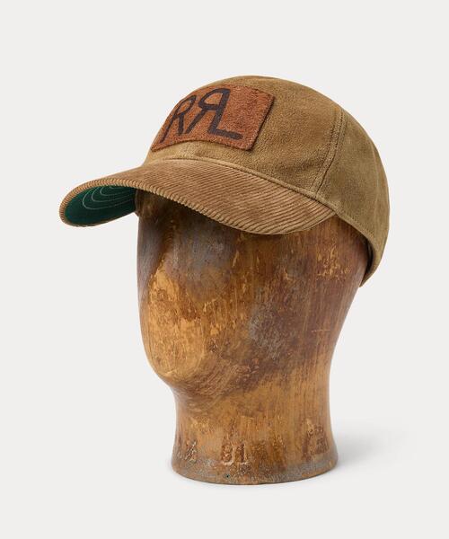 ラフアウト スエード トラッカー キャップ（キャップ）｜RRL（ダブル
