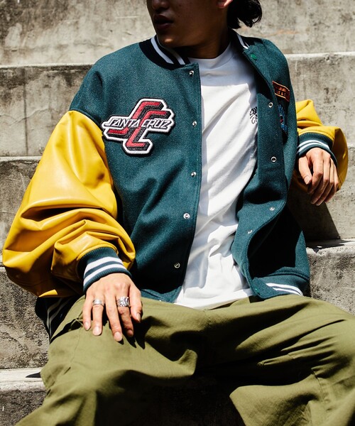 santastic!!スタジャン SANTASTIC! スタジャン 刺繍 M 57-2-15