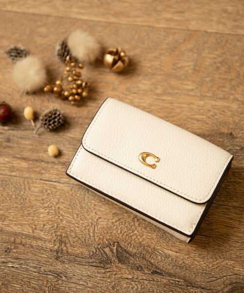 ミニ トライフォールド ウォレット（財布）｜COACH（コーチ）の