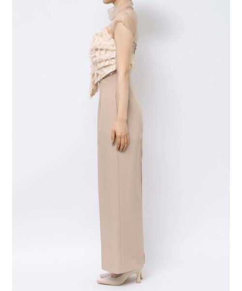 LAGUNAMOON（ラグナムーン）の「LADYカットジャガードベアパンツドレス