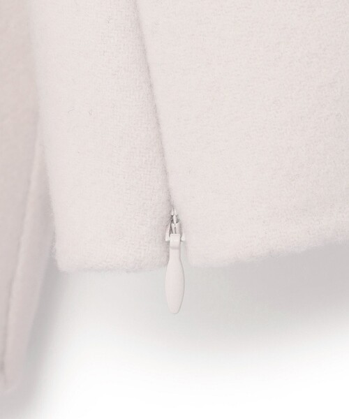 セール】ウールリバー ケープ ジャケット（ノーカラーコート）｜23区 S