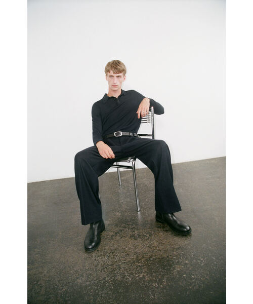 メリノウールポロシャツ（ポロシャツ）｜COS（コス）のファッション