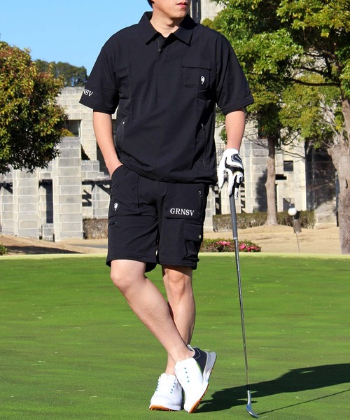 G/FORE ジーフォア ゴルフ メンズ シャツ トップス パンツ 2点セット G