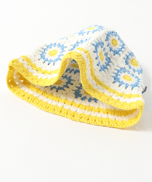 セール】【SON OF THE CHEESE / サノバチーズ】Flower Knit Hat