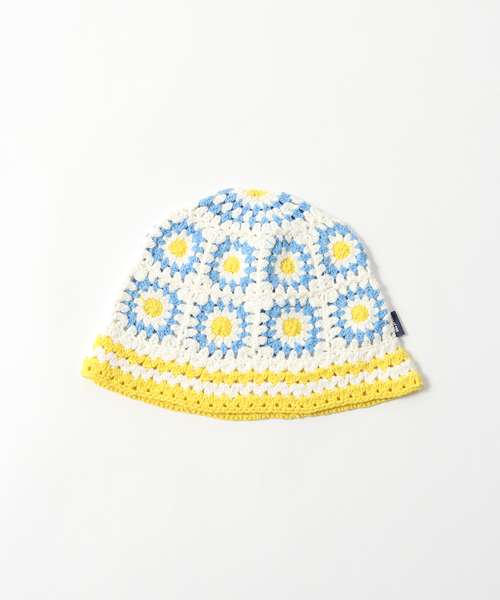 セール】【SON OF THE CHEESE / サノバチーズ】Flower Knit Hat