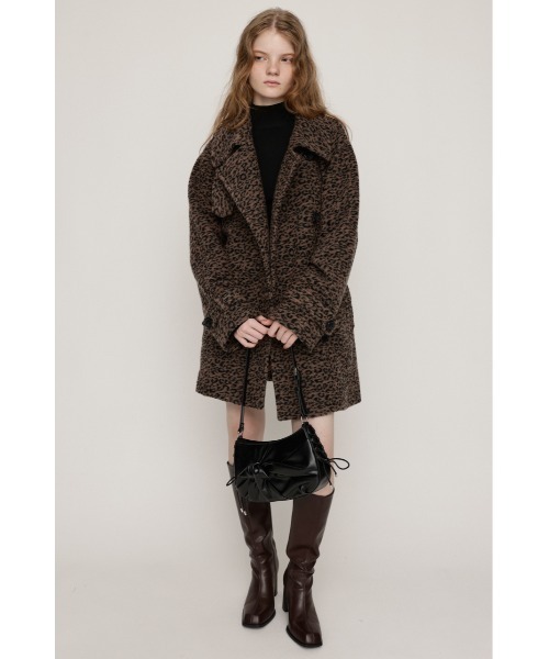 セール】STAND NECK MIDI COAT スタンドネック ミディコート 秋服 冬服