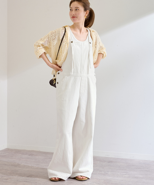 FRAMeWORK（フレームワーク）の「コットンヘンプサロペット