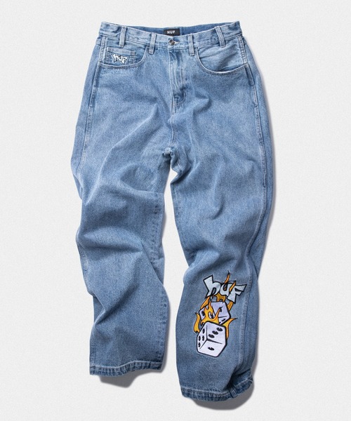 HUF（ハフ）の「DICEY DENIM TROUSER / HUF デニムパンツ（デニム